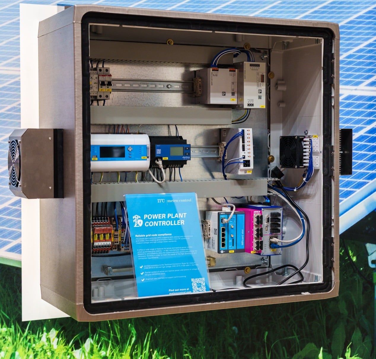 Schaltschrank mit einer Protemp Haubenvariante im Einsatz!